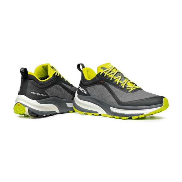Scarpa Golden Gate ATR Gore-Tex Erkek Koşu Ayakkabısı Anthracite-Lime - Resim 7