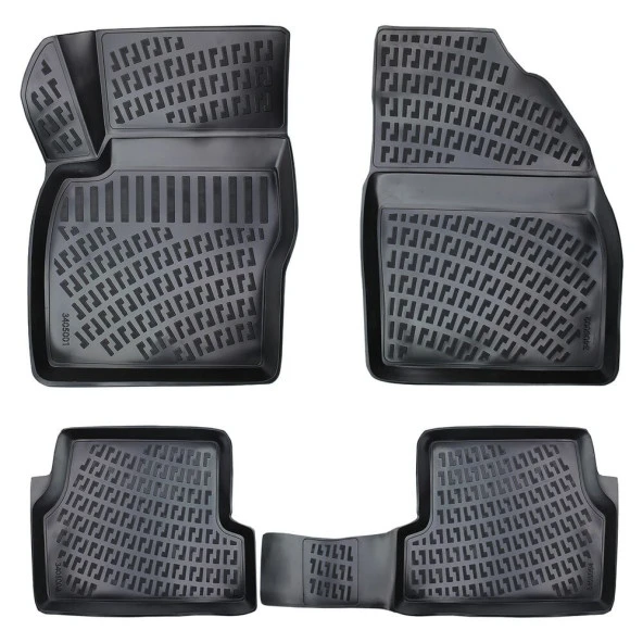 Ford Focus 1 3D Paspas Siyah 1994-2004 arası Rizline