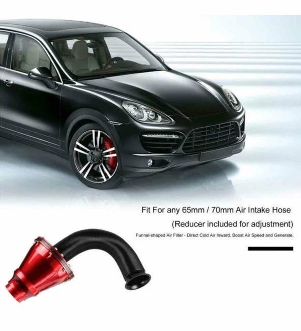 Kn Apollo Üniversal Hava Filtre Kiti Kırmızı Space - 4