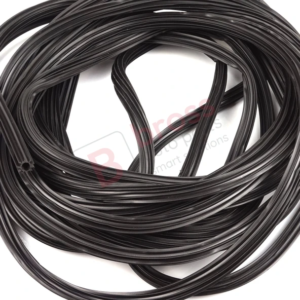 Cam Kriko Çelik Kablo Halat Ses Yalıtımı Kalın Yıldız Kauçuk Koruma 6 mm Delik 10 Metre - Resim 2