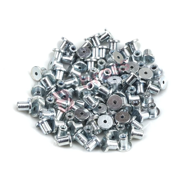 ECR019 Cam Kriko Kablo Halat Uç Pimi Tutma Perçini 8x6.7/1.7 mm mm 100 Adet - Resim 4