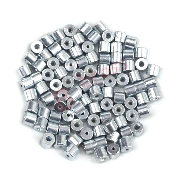 BCR017 Cam Kriko Kablo Halat Uç Pimi Tutma Perçini 6.5x5.5/1.7 mm 100 Adet ürün görseli 1