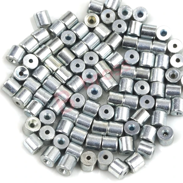 ECR011 Cam Kriko Kablo Halat Uç Pimi Tutma Perçini 6x5.6/1.7 mm 100 Adet - Resim 3