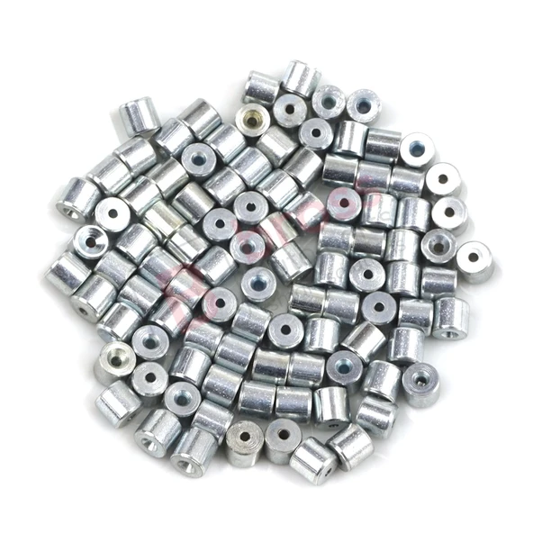 ECR011 Cam Kriko Kablo Halat Uç Pimi Tutma Perçini 6x5.6/1.7 mm 100 Adet - Resim 2