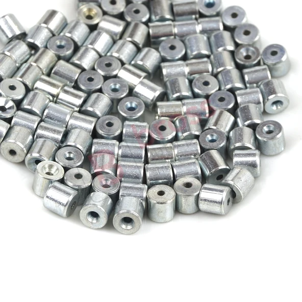 ECR011 Cam Kriko Kablo Halat Uç Pimi Tutma Perçini 6x5.6/1.7 mm 100 Adet - Resim 5