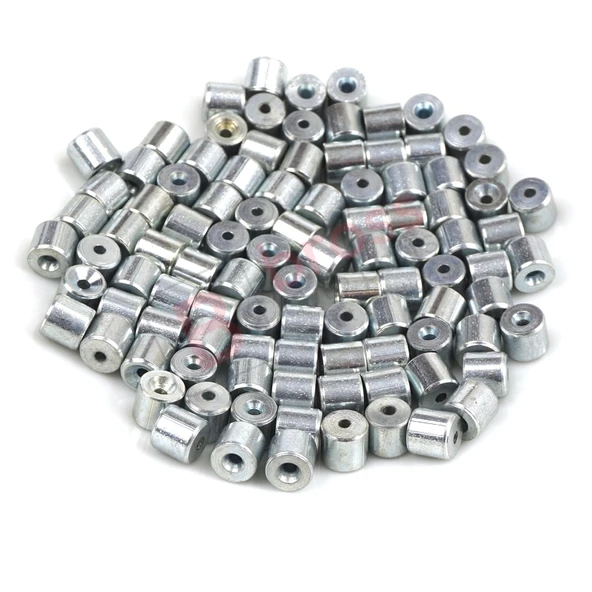 ECR011 Cam Kriko Kablo Halat Uç Pimi Tutma Perçini 6x5.6/1.7 mm 100 Adet - Resim 4