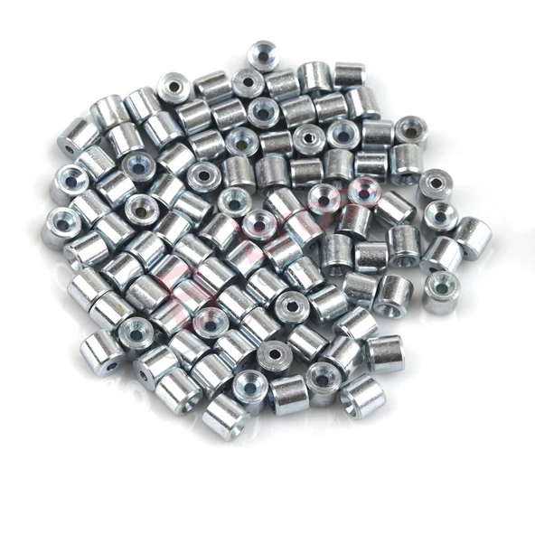 ECR002 Cam Kriko Kablo Halat Uç Pimi Tutma Perçini 5x4.5/1.6 mm 100 Adet - Resim 5