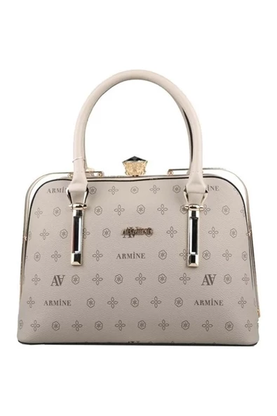 Armine 339 Kadın Baskılı El & Omuz Çantası - 4