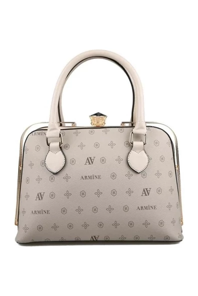 Armine 339 Kadın Baskılı El & Omuz Çantası - 8