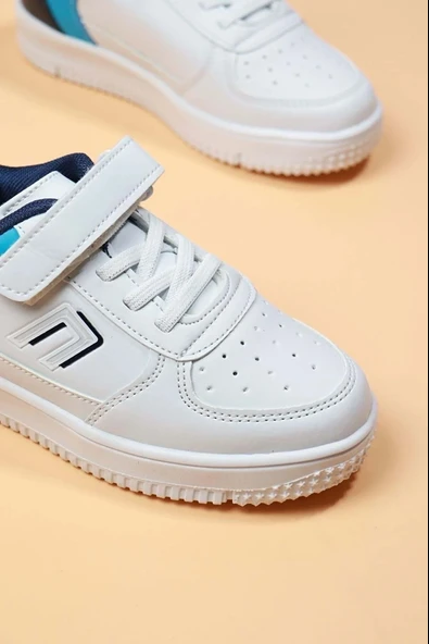 Cool Abel Erkek Çocuk Cırtlı Günlük Sneaker Spor Ayakkabı - Resim 2