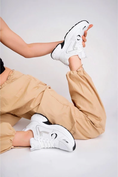 Lambırlent 7450 Rahat Anatomik Yüksek Taban Kadın Spor Ayakkabı - Resim 7