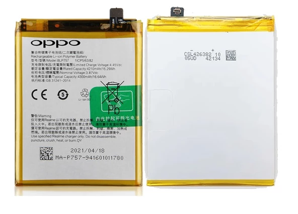 Tkgz Oppo Realme 6 Pro Batarya Pil Sıfır Orijinal