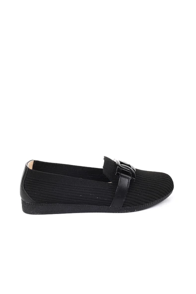 Sedef 202 Anatomik Taban Günlük Rahat Triko Kadın Babet Ayakkabı - Resim 3