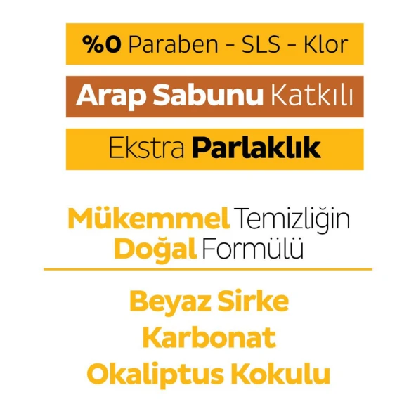 Sleepy Easy Clean Arap Sabunu Katkılı Yüzey Temizlik Havlusu 3x100 (300 Yaprak) - 4