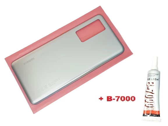 Xiaomi Mi 12T PRO Arka Pil Batarya Kapağı (Orijinal CAM B-7000) GRİ
