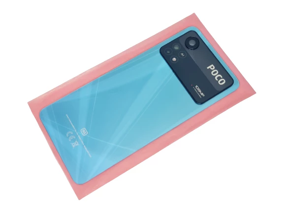 Tkgz Xiaomi POCO X4 PRO Arka Kapak (FULL Kamera Lensli ORJİNAL) MAVİ - 2