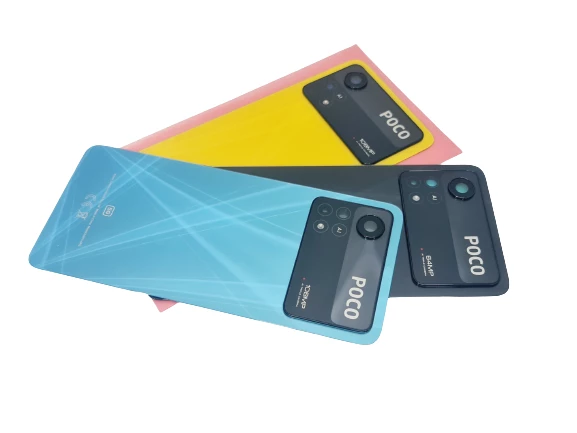 Tkgz Xiaomi POCO X4 PRO  Arka Kapak (FULL Kamera Lensli ORJİNAL) SİYAH