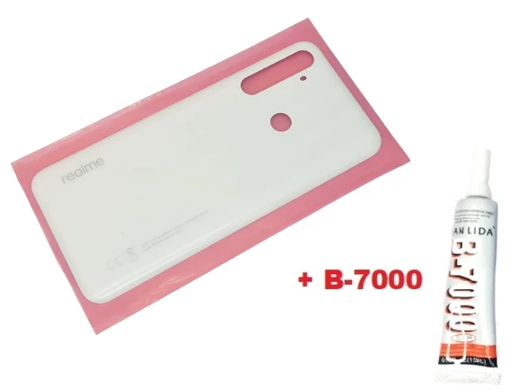 Oppo Realme 6i Arka Pil Batarya Kapağı (B-7000) BEYAZ