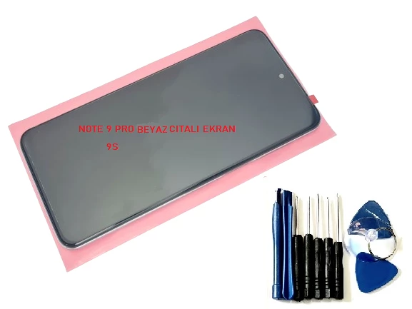 Xiaomi Redmi NOTE 9 PRO Lcd Ekran Dokunmatik Orijinal (Full ÇITALI BEYAZ) Tamir Seti