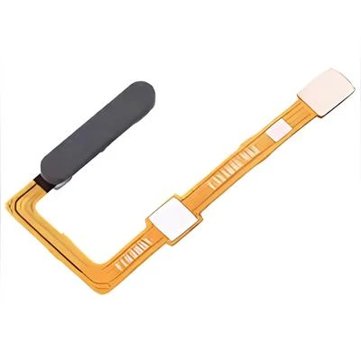 Tkgz Huawei Uyumlu P Smart PRO 2021 Parmak İzi Okuyucu Flex SİYAH