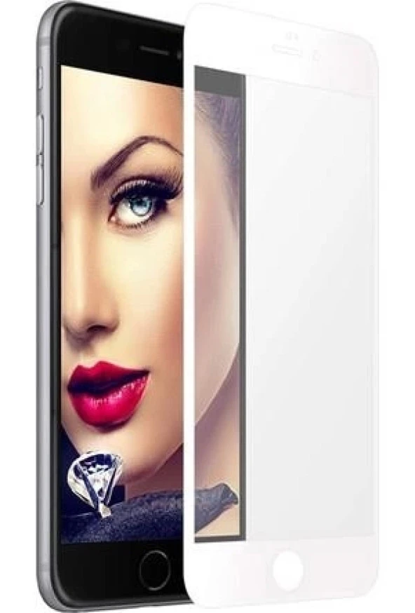 İPHONE 7-8 PLUS MATTE FİBER NANO BEYAZ ürün görseli 1