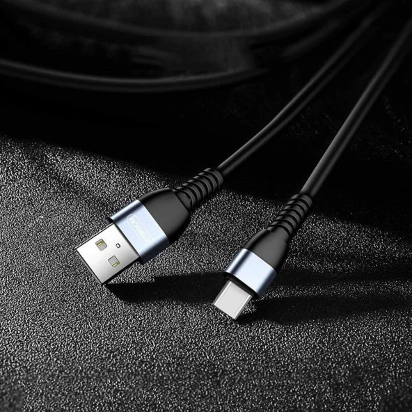 JOYROOM MİCRO SİYAH 3M 2.4A DATA CABLE - Resim 2
