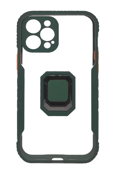 İphone Standlı Korumalı Mıknatıslı Mola Telefon Kılıfı - Resim 5