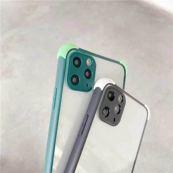 İphone  Candy Kamera Korumalı Darbeye Dayanıklı Kılıf - Resim 5