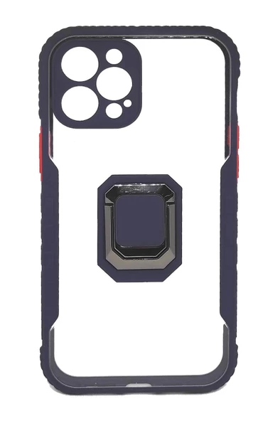 İphone Standlı Korumalı Mıknatıslı Mola Telefon Kılıfı - Resim 4