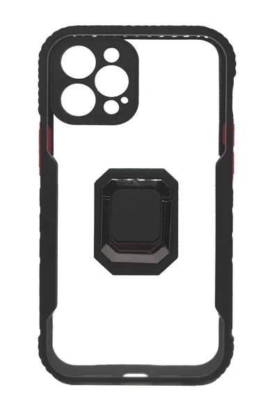 İphone Standlı Korumalı Mıknatıslı Mola Telefon Kılıfı - Resim 3