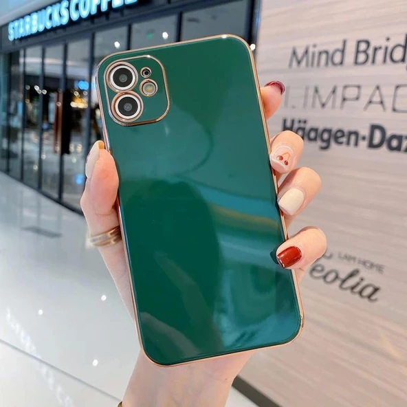 İphone 13 Pro Max TPU Glossy Yumuşak Kamera Korumalı Cep Telefonu Kılıfı - Resim 2