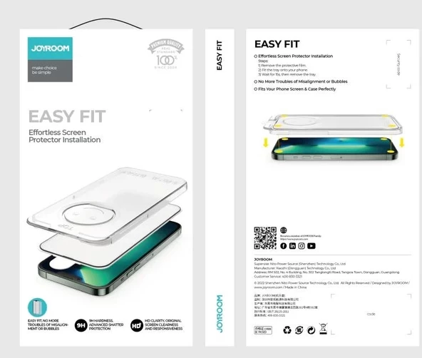 Joyroom İphone 13pro Max Hd Filtreli Kurulum Aparatlı - Resim 2