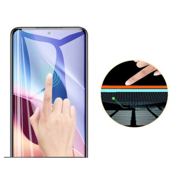 Xiaomi Redmi Note 11-11s Uyumlu Esnek Blue Nano Ekran Koruyucu ürün görseli