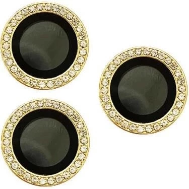 İphone 14-15 Pro -14-15 Pro Max Uyumlu Taşlı Lens Koruma - Resim 5