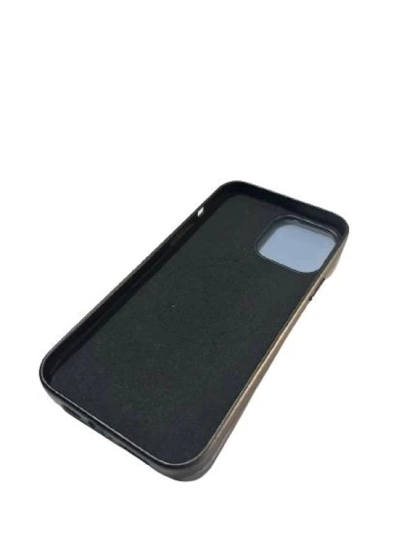 İphone 14 Pro Max Magsafe Leather Kapak Kılıf - Resim 4