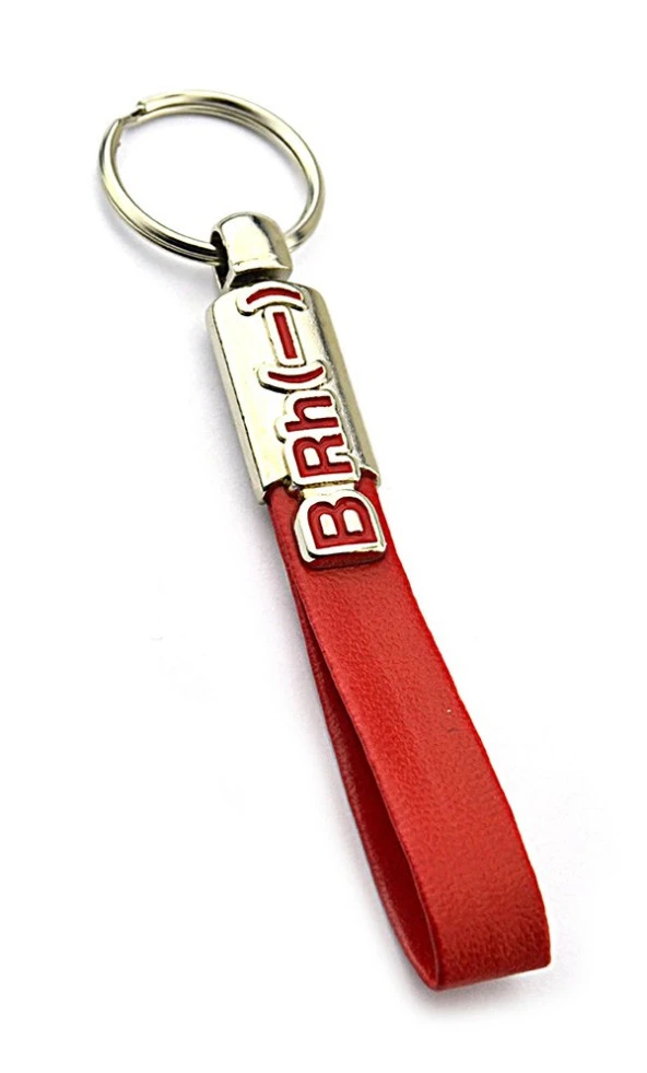 Kan Grubu Özel Yakut Seri Anahtarlık - B Rh- - 3