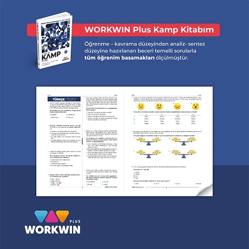 LGS 15 Fasikül Video Çözümlü Kamp Kitabı Workwin Plus - Resim 2
