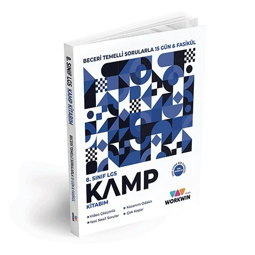 LGS 15 Fasikül Video Çözümlü Kamp Kitabı Workwin Plus ürün görseli