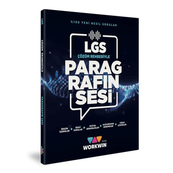 LGS Çözüm Rehberi ile Paragraf'ın Sesi Soru Bankası Workwin Plus