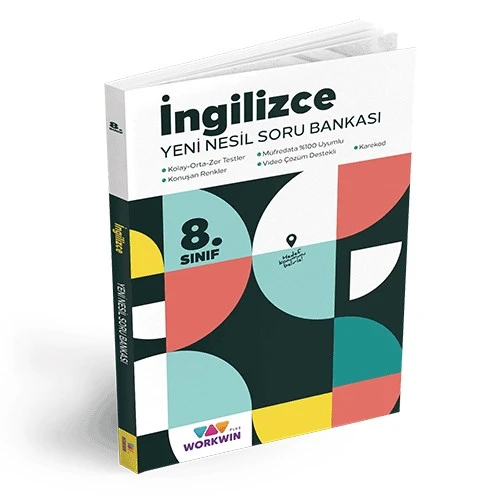 LGS İngilizce Yeni Nesil Soru Bankası Workwin Plus ürün görseli 1