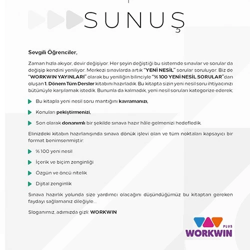LGS İngilizce Yeni Nesil Soru Bankası Workwin Plus - Resim 2