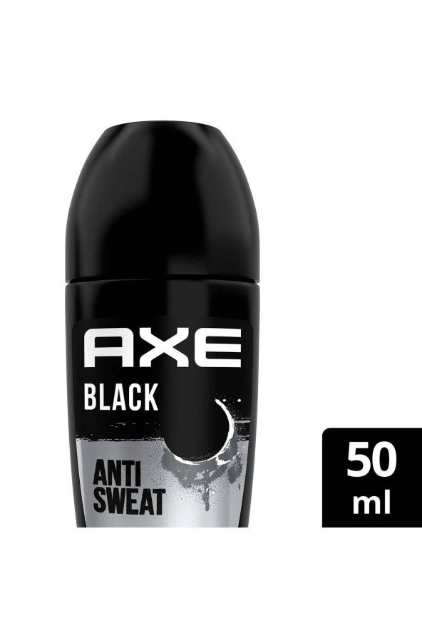 Axe   Erkek Roll On Deodorant Black 48 Saat Etkileyici Koku 50 ml