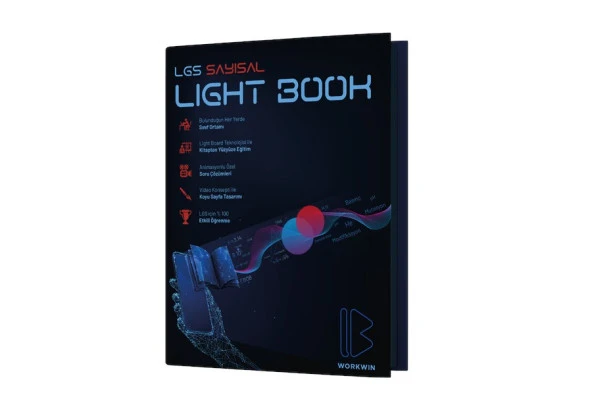 LGS Yeni Nesil Sorular ve Detaylı Çözümlerle Lightbook Sayısal (Matematik, Fen Bilimleri)