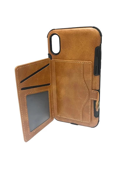 İPHONE XS MAX CÜZDANLI KILIF - Resim 2