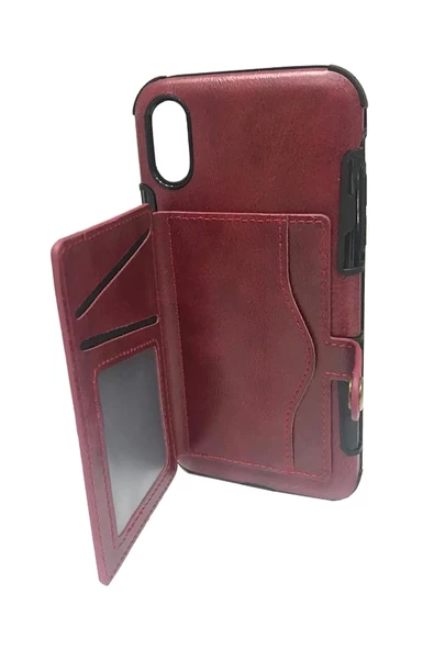 İPHONE XS MAX CÜZDANLI KILIF - Resim 4