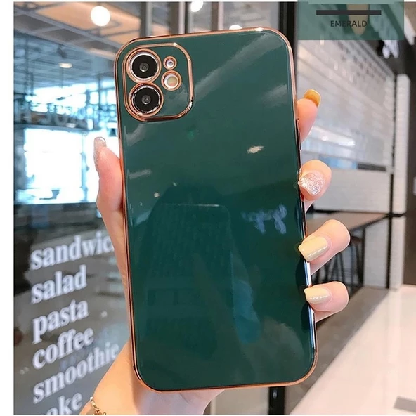 İphone 11 TPU Glossy Yumuşak Kamera Korumalı Cep Telefonu Kılıfı - Resim 2