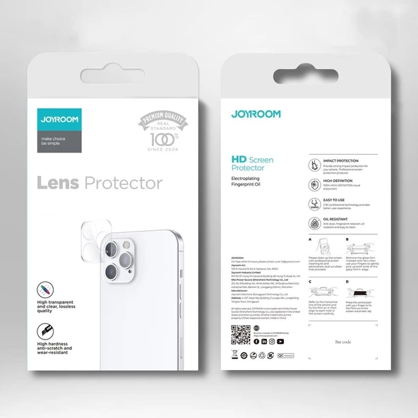 Joyroom PF730 İphone 12 Kamera Lens Koruyucu ürün görseli