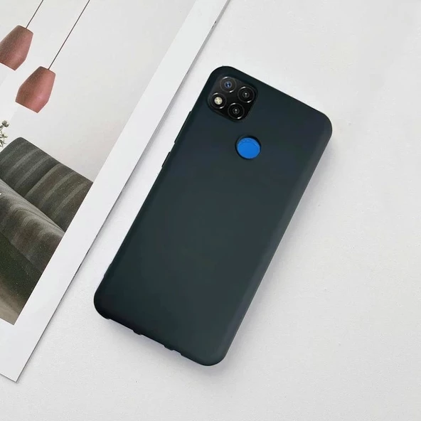 Xiaomi Redmi 9C Lansman Likid Silikon Kamera Korumalı Kılıf - Resim 4