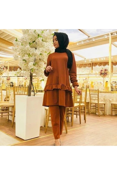 Kadın Ikili Takım Taba ürün görseli