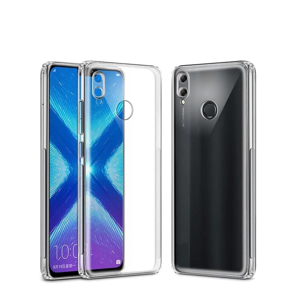 Huawei P30 Pro Şeffaf Tıpalı Kamera Korumalı Silikon Kılıf - 3